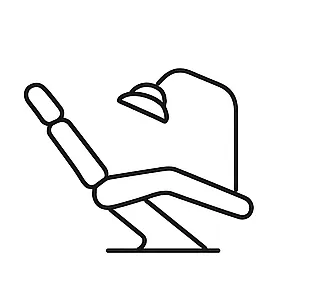 Sbiancamento alla poltrona del dentista